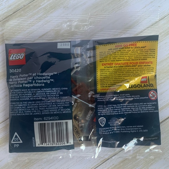 Lego Harry Potter and Hedwig Owl Delivery - Picture 2 of 2